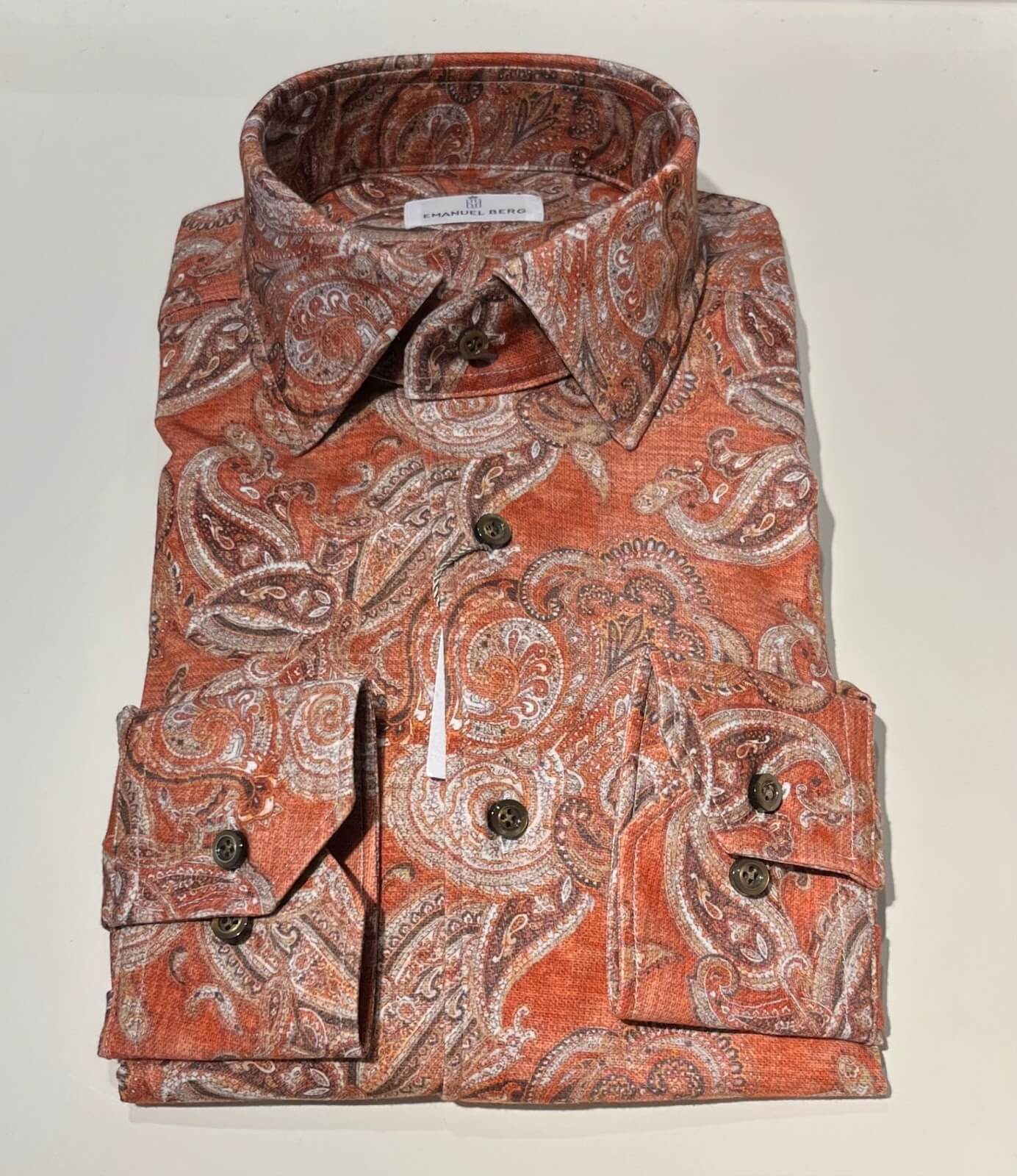 Terracotta paisley