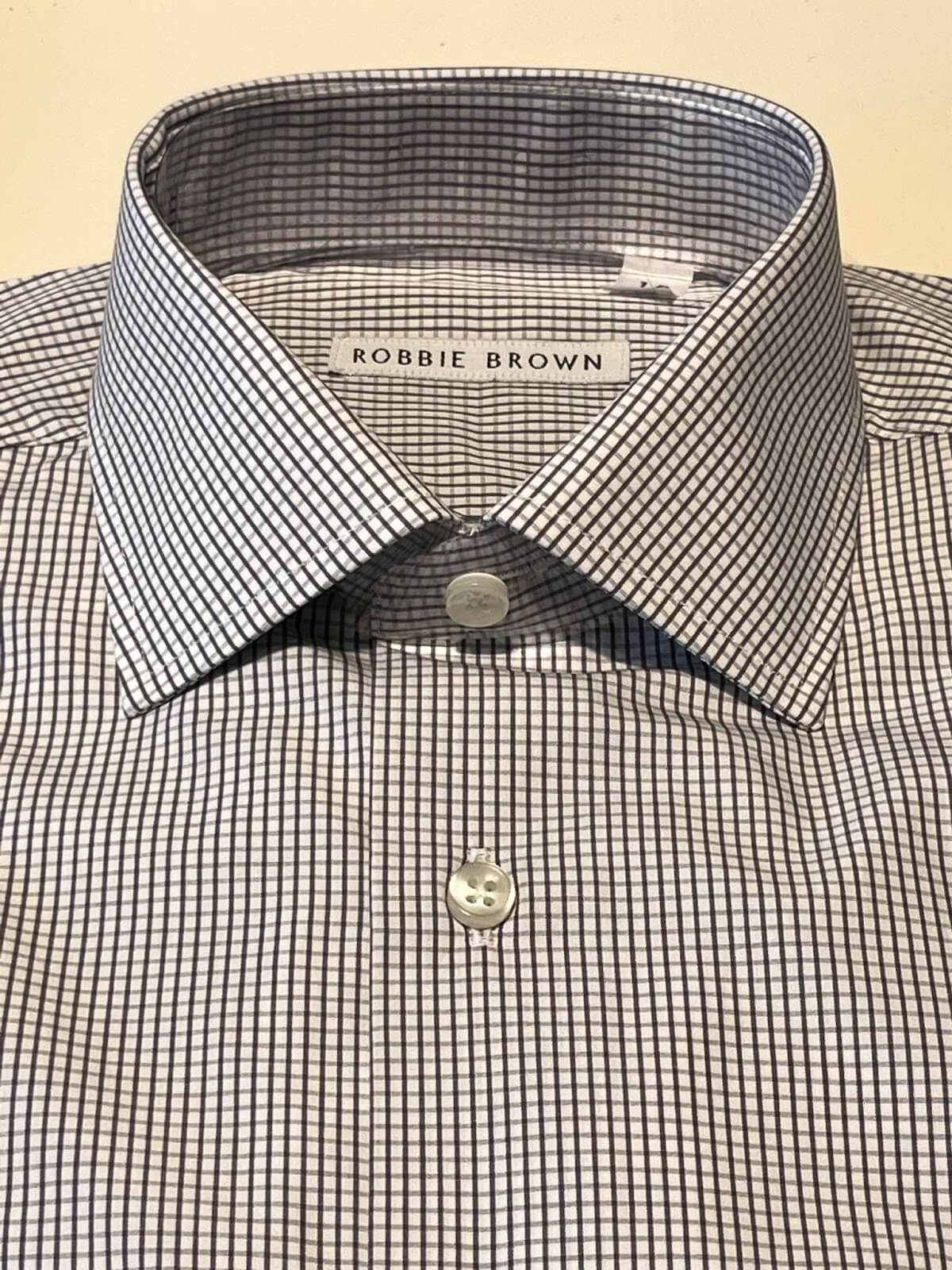 Navy Tattersall 1 Navy Tattersall