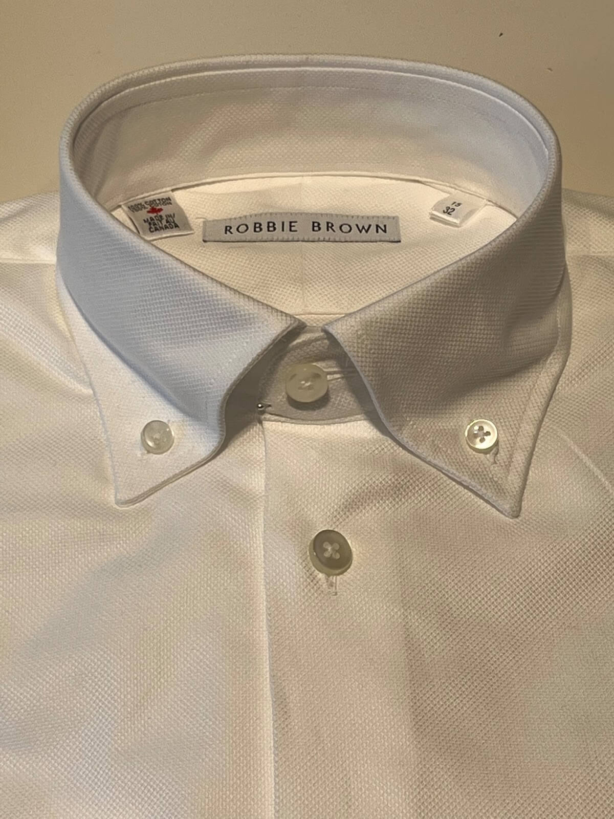 White Oxford Button-down